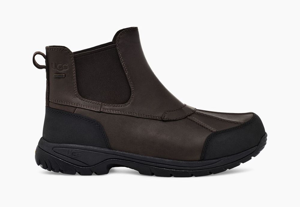 Ugg Chelsea Boot Mens - Ugg Butte Chocolate - 250FHXNAZ